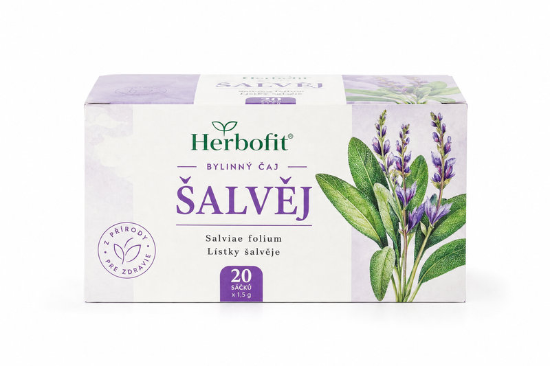 Herbofit bylinný čaj šalvěj 20x1,5g