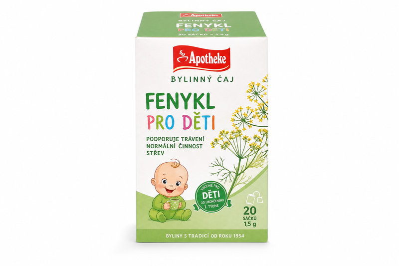 Čaj Bylinný fenykl pro děti 20x1.5g