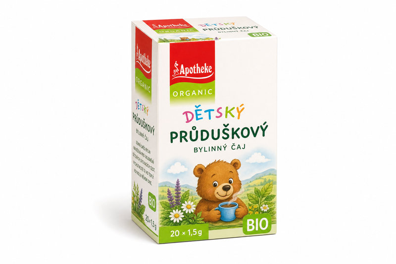 Čaj Apotheke Dětský BIO průduškový 20x1.5g