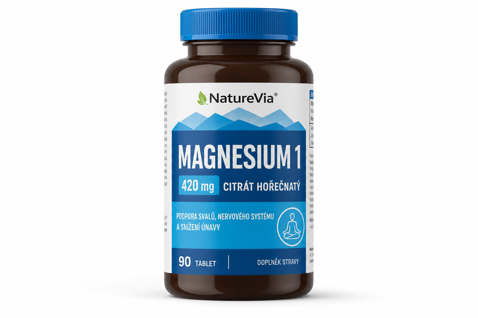 NatureVia Magnesium 1 420mg tbl.90