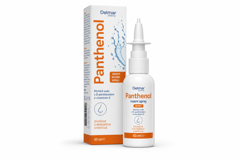 Delmar Panthenol nosní sprej 50 ml