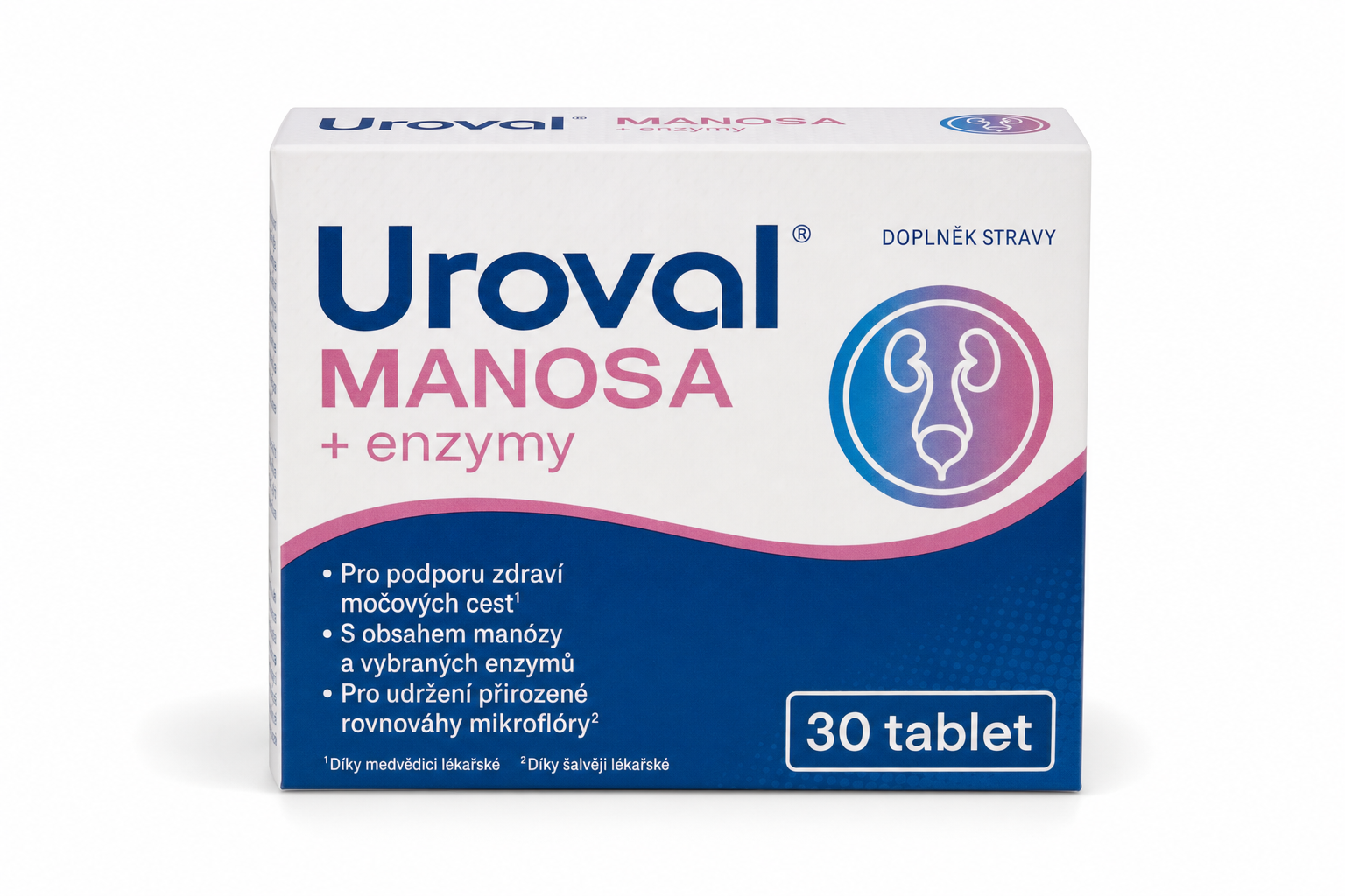 Uroval MANOSA + enzymy tbl.30