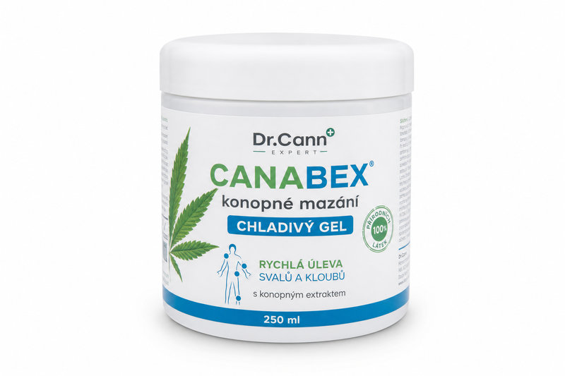 Dr.Cann CANABEX konopné mazání chladivý gel 250ml