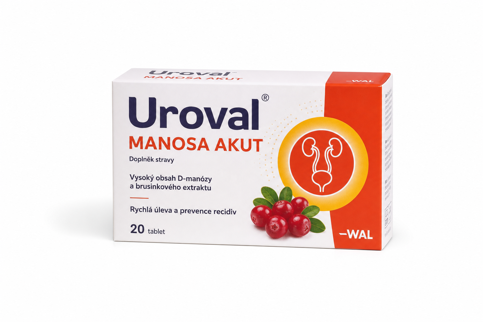 Uroval MANOSA AKUT tbl 20 -Wal