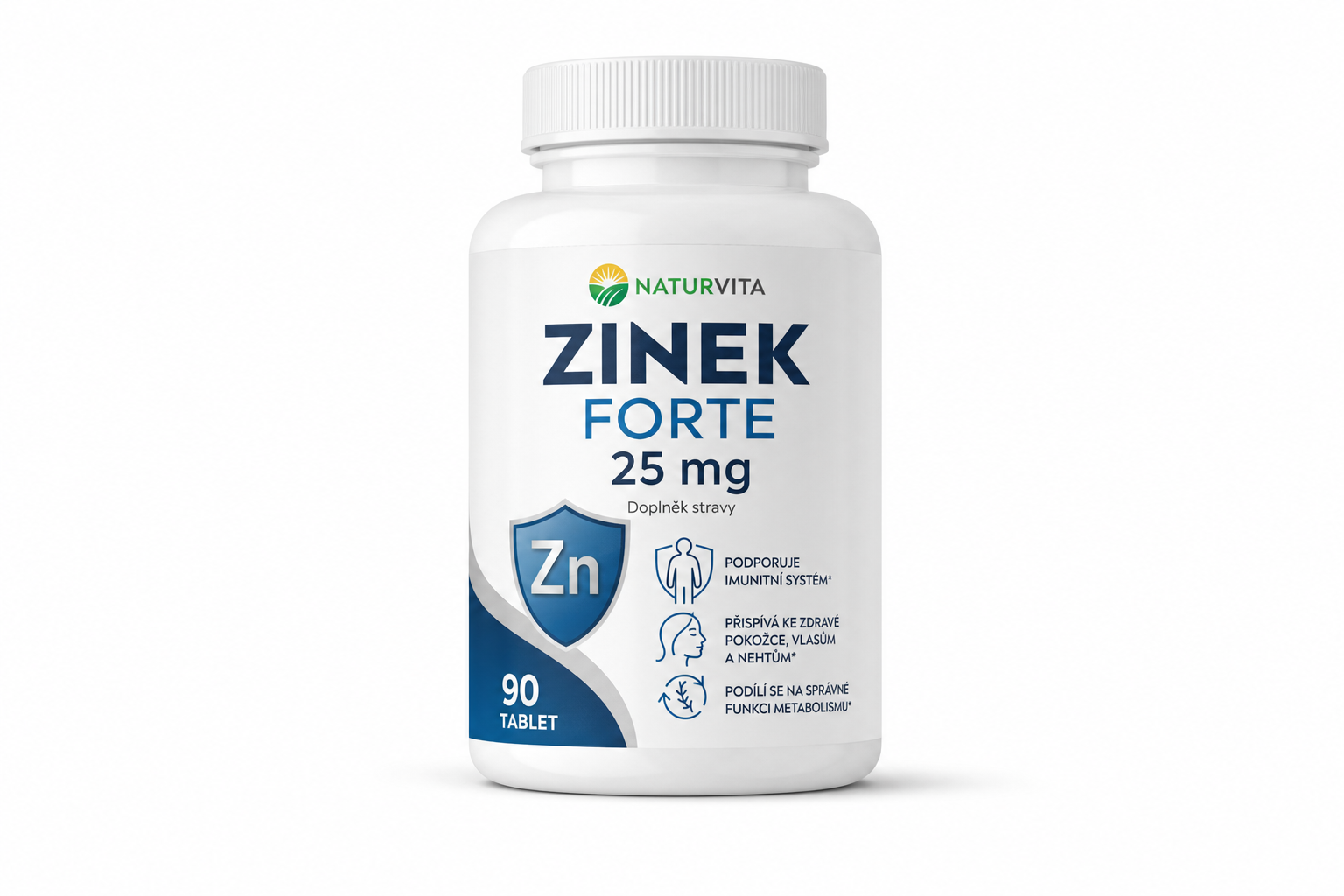 Zinek Forte 25mg tbl 90