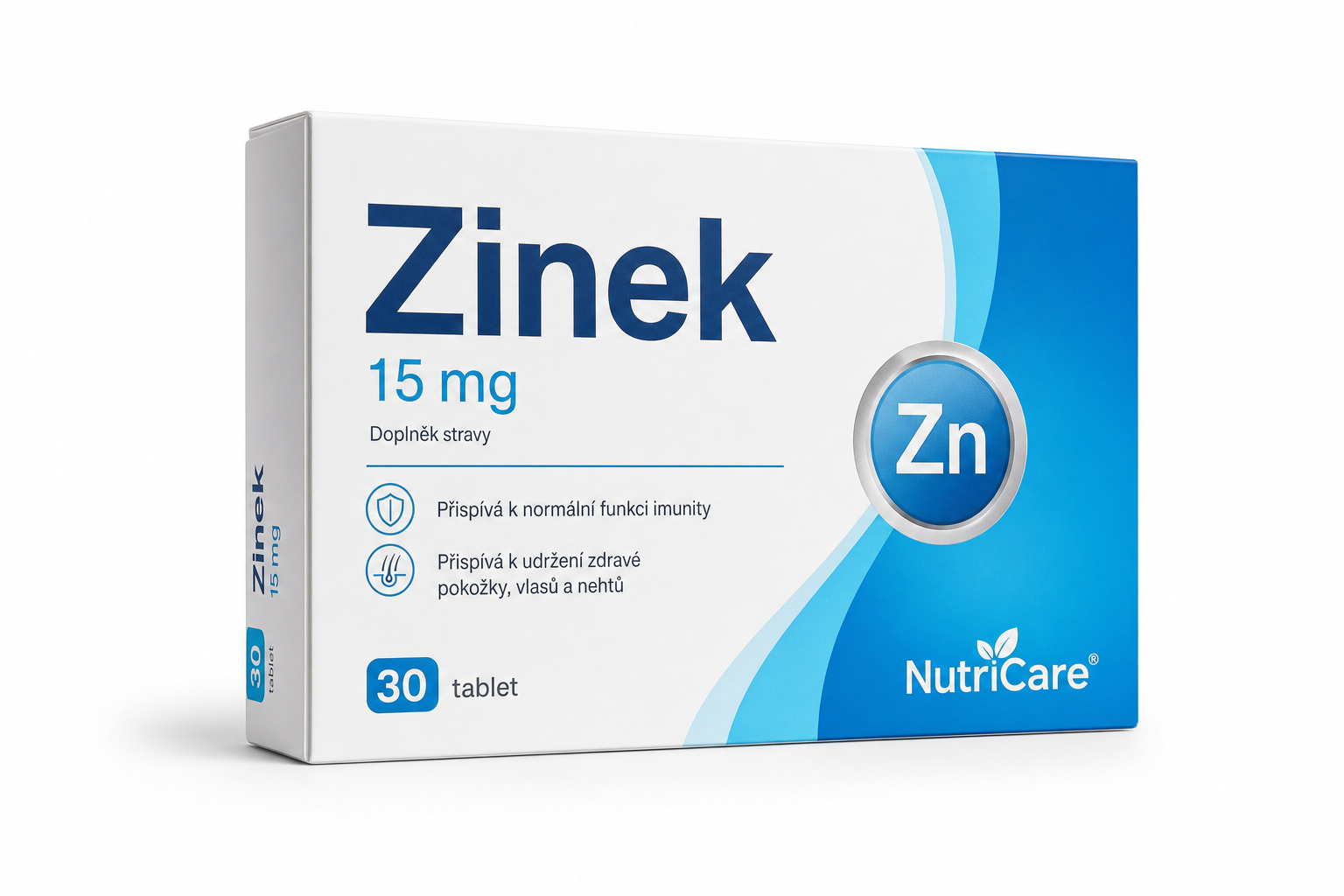Zinek 15mg tbl 30