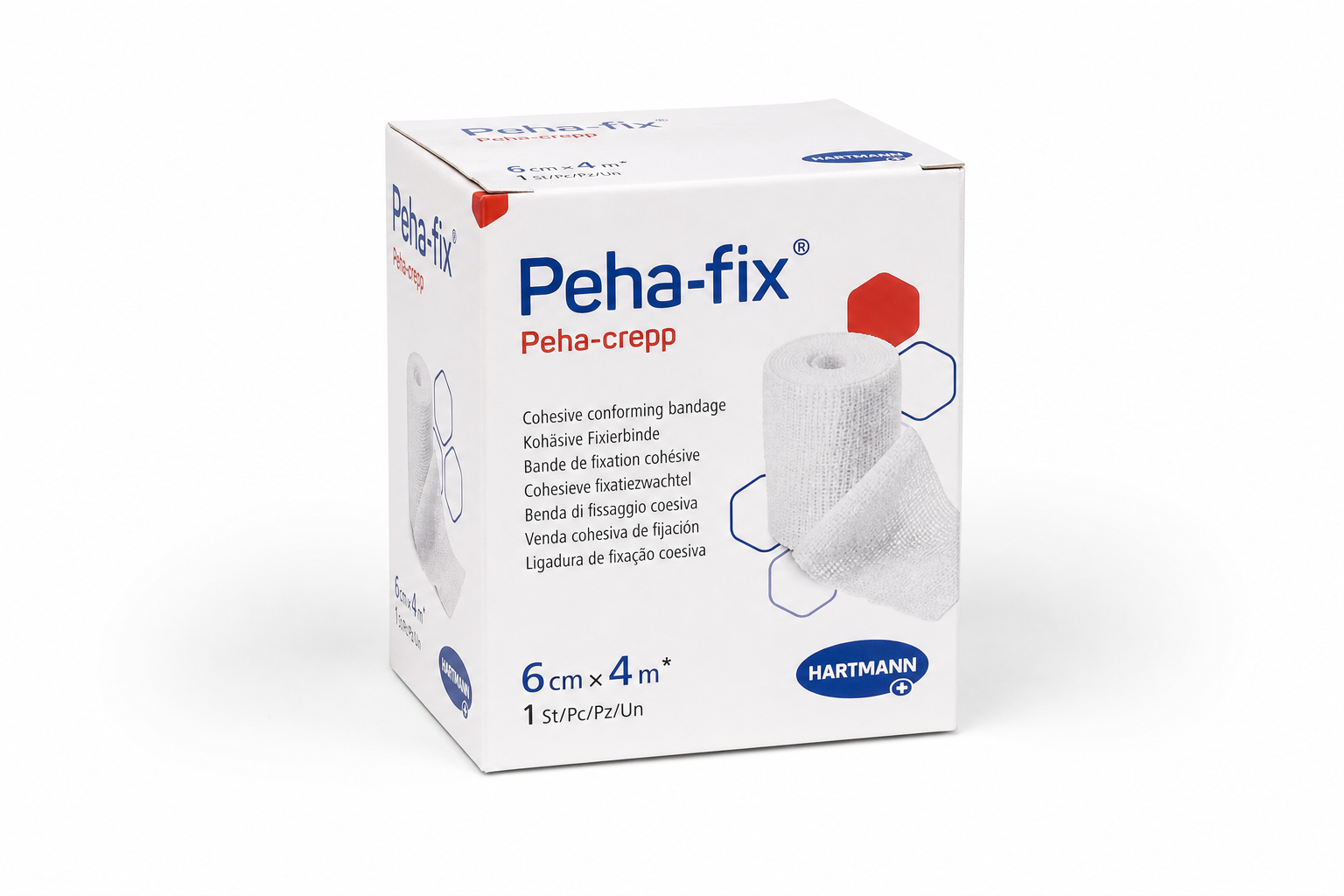 Obin.elast.fix.Peha-fix 6cmx4m/ 1ks (Peha-crepp)