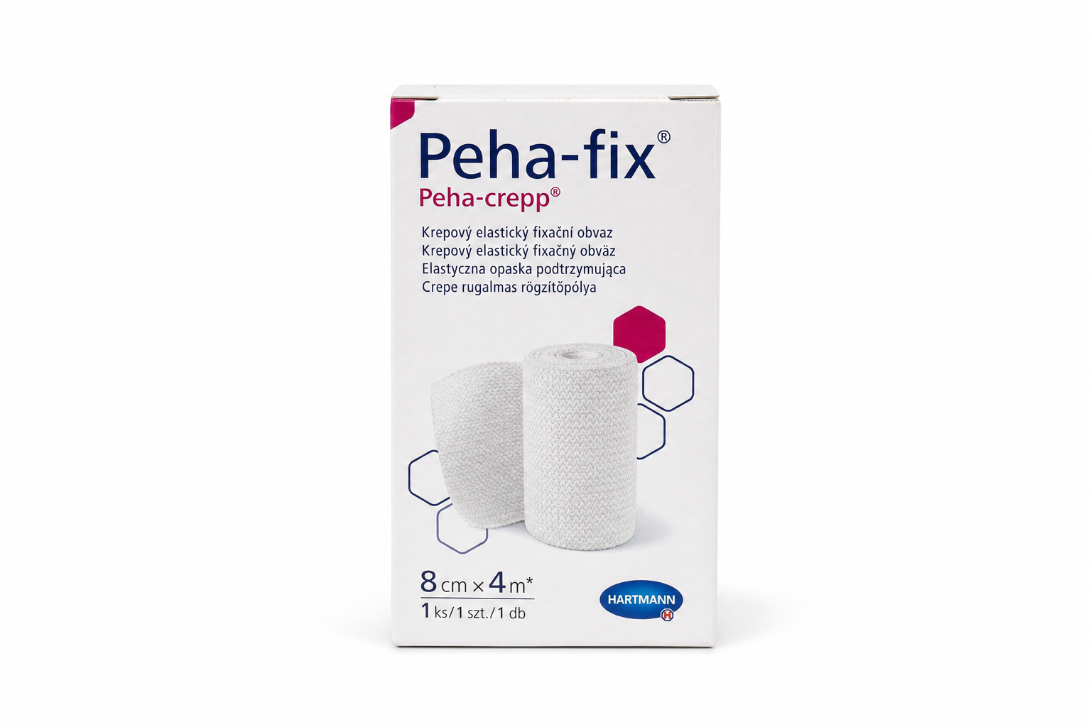 Obin.elast.fix.Peha-fix 8cmx4m/ 1ks (Peha-crepp)