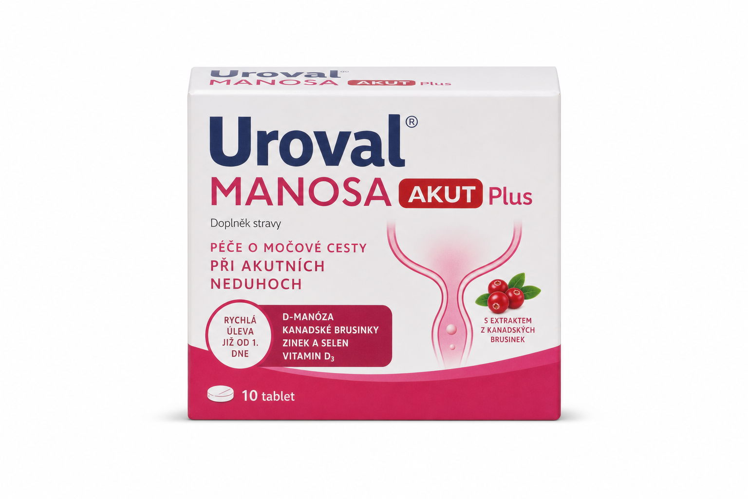 Uroval MANOSA AKUT Plus tbl.10