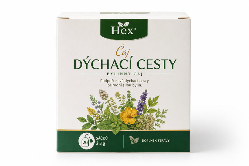 Čaj Dýchací cesty n.s.20x3g -Hex-