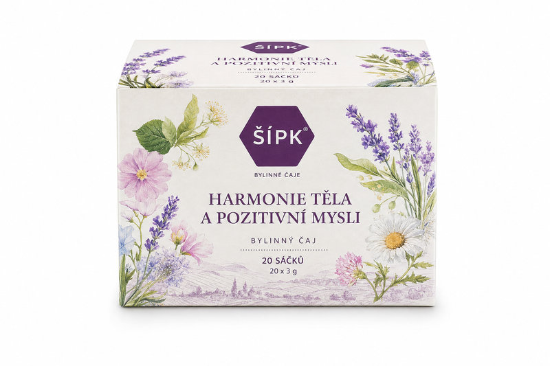 Čaj Harmonie těla a pozitivní mysli n.s.20x3g -Hex