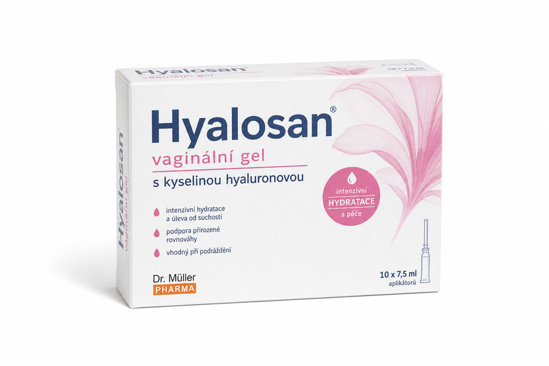 Hyalosan vaginální gel 10x7.5ml Dr.Müller