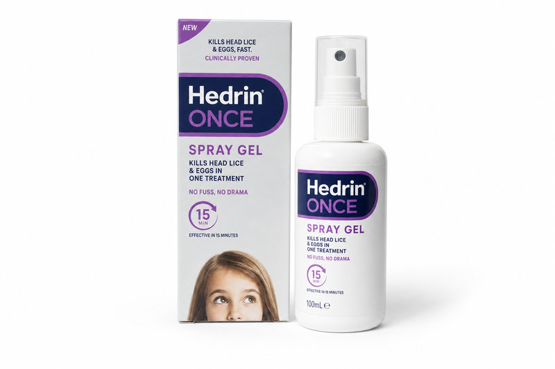 HEDRIN ONCE Spray Gel 100ml