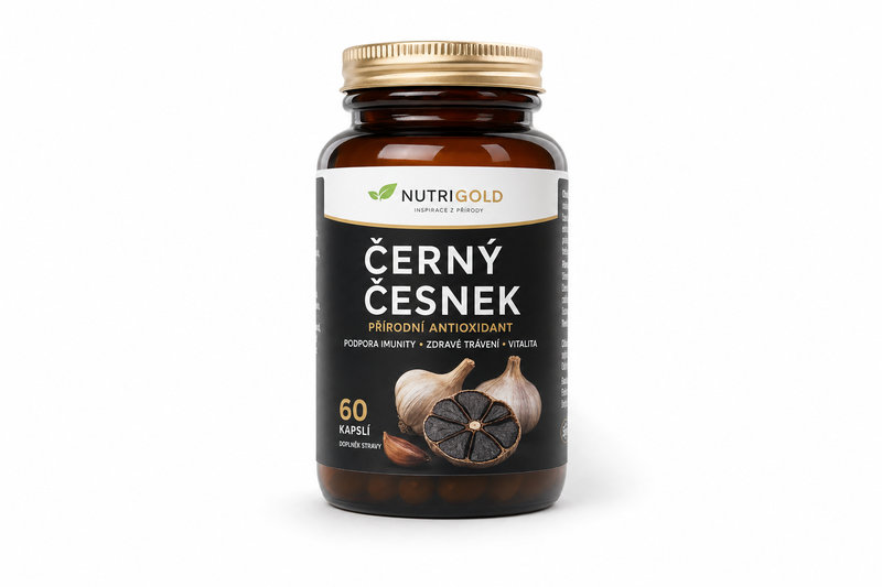 Černý česnek cps.60