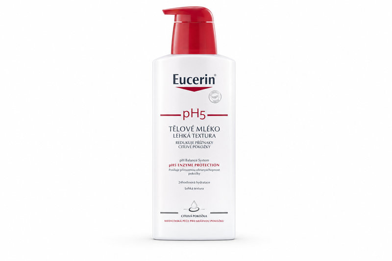 EUCERIN pH5 Tělové mléko lehká textura 400ml