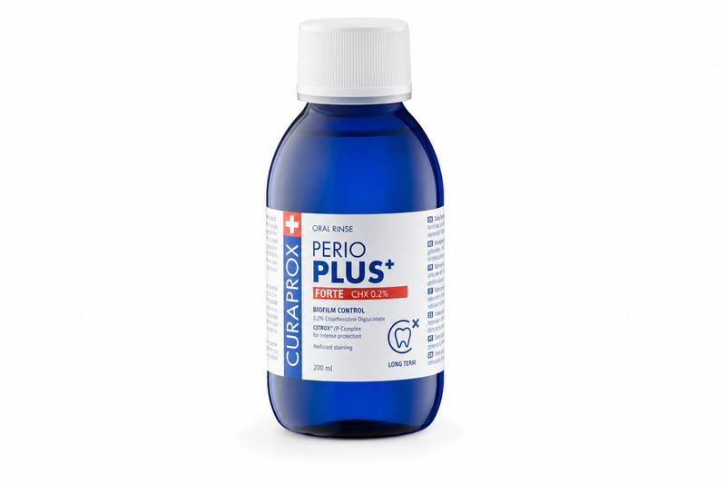 CURAPROX Perio Plus+ Forte ústní voda 200ml