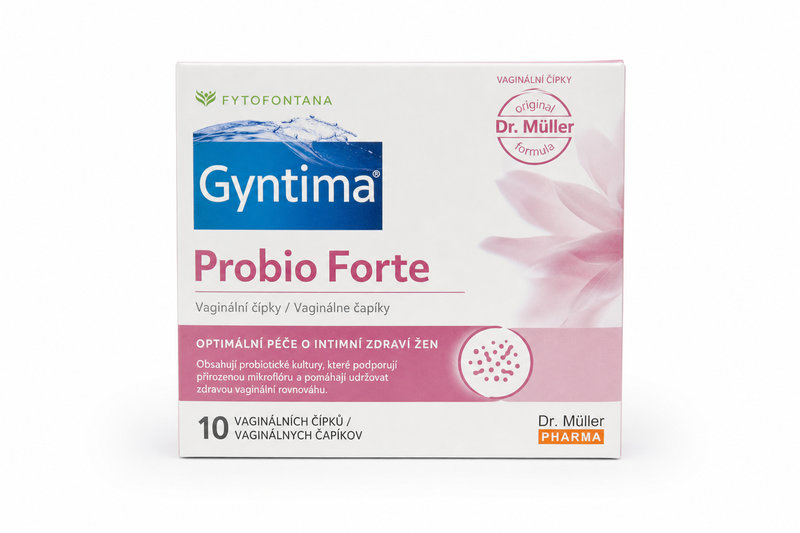Fytofontana Gyntima vagin.čípky Probio Forte 10 ks