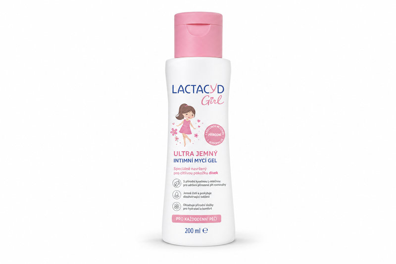 Lactacyd Girl ultra jemný intimní mycí gel 200ml