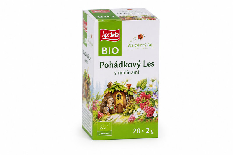 Čaj Apotheke BIO Pohádkový Les.směs s malin 20x2g