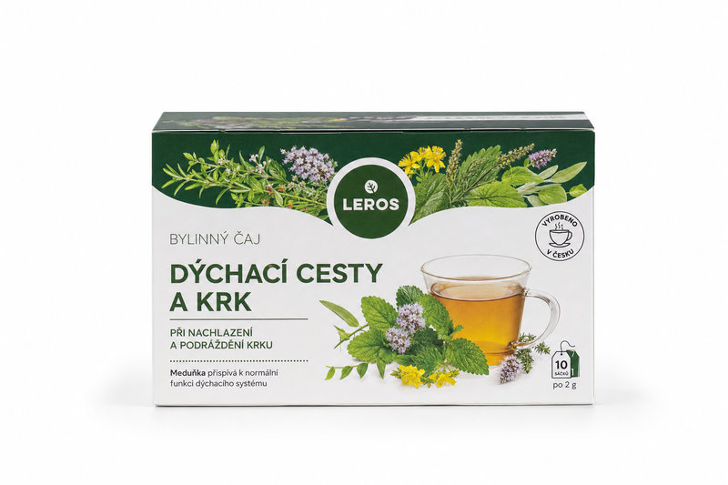Čaj TE Dýchací cesty a krk bylin n.s.10x2g 5193