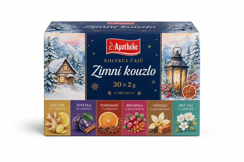 Čaj Apotheke kolekce čajů Zimní kouzlo 30x2g