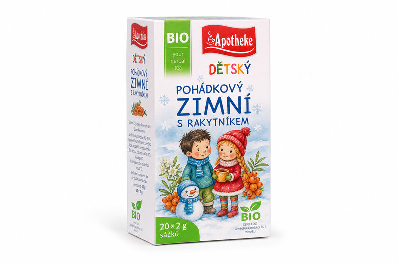Čaj Apotheke Dětský BIO Pohád.Zimní s rakyt 20x2g