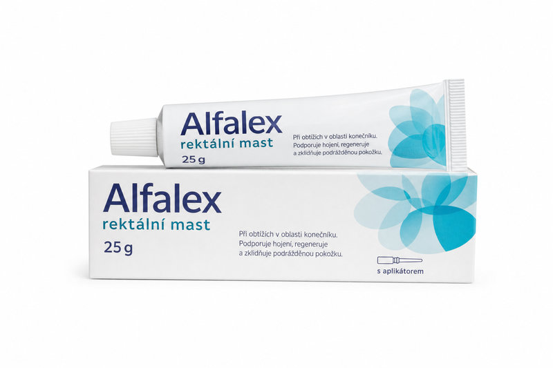 Alfalex rektální mast 25g