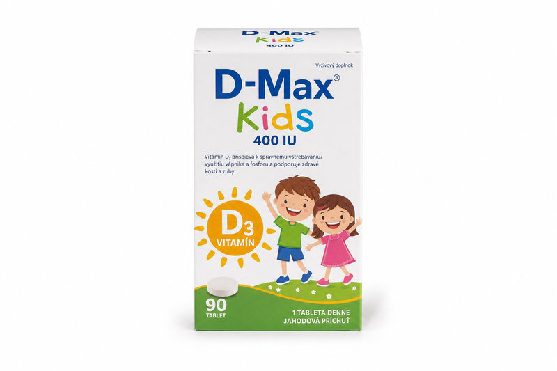 D-Max Kids 400 IU tbl.90