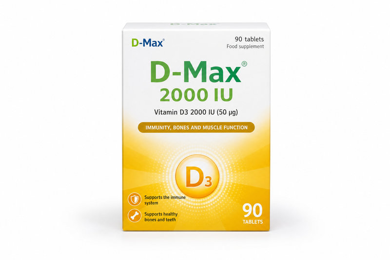 D-Max 2000 IU tbl.90
