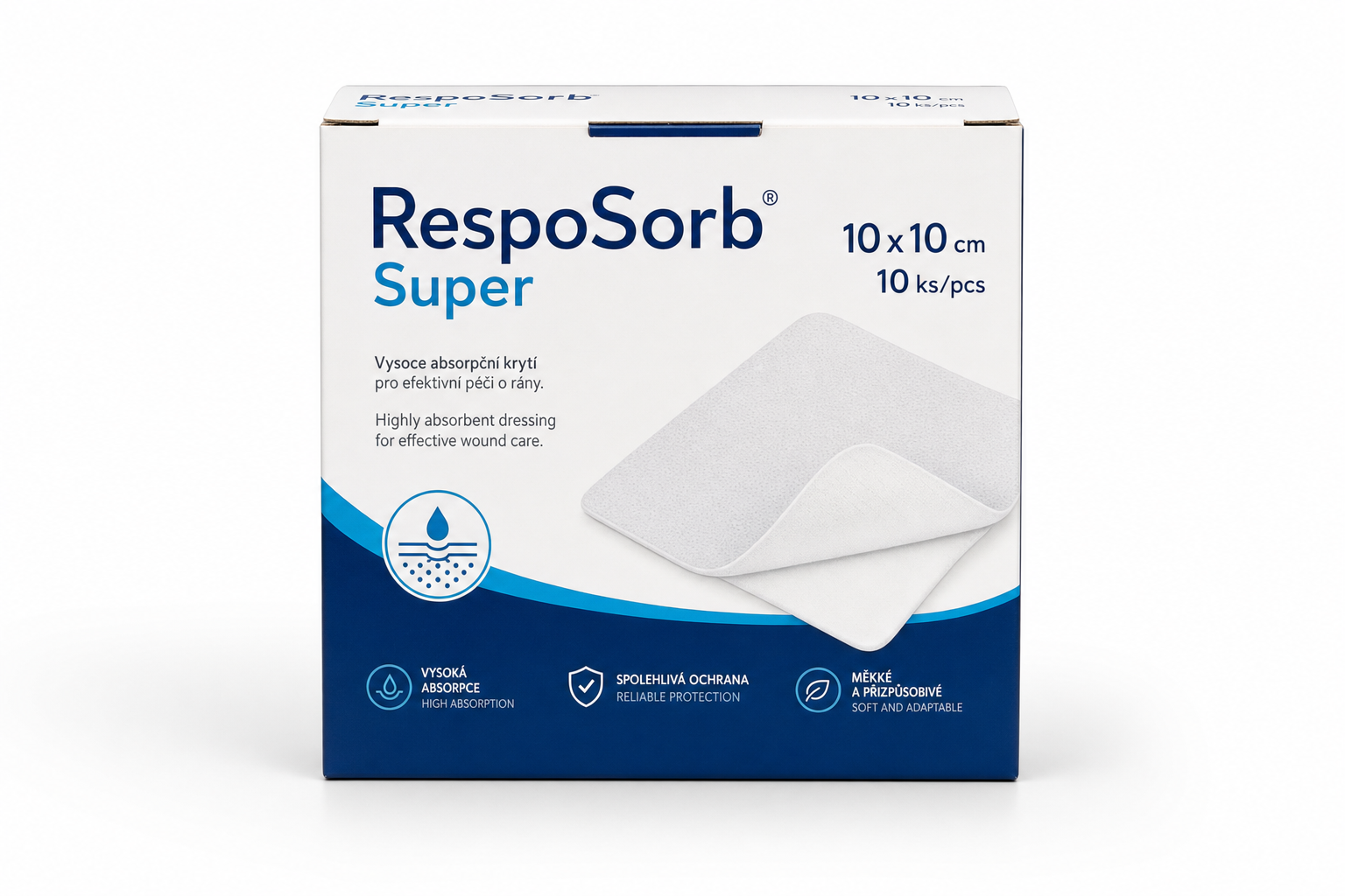 Resposorb Super 10x10cm 10ks