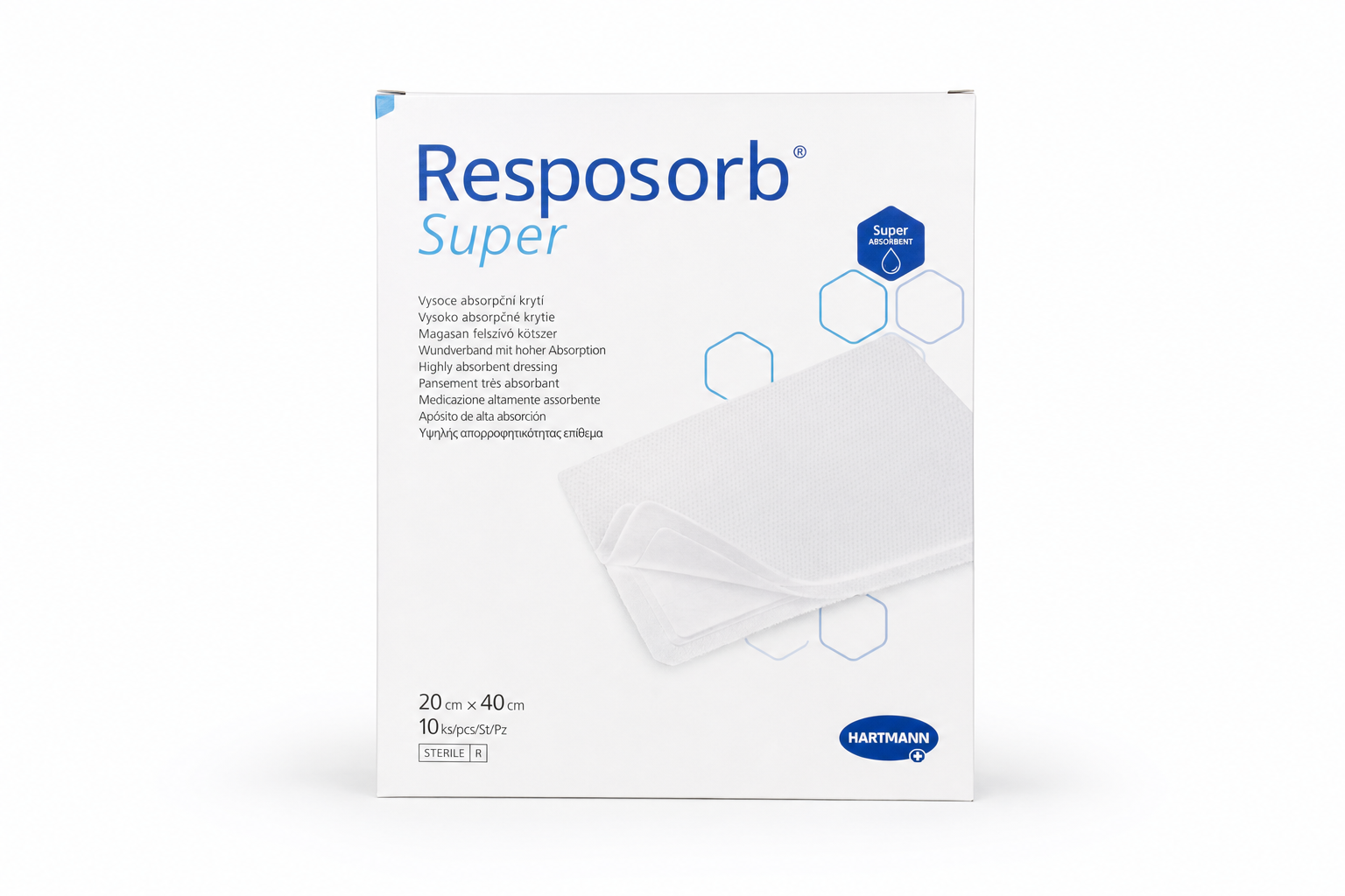 Resposorb Super 20x40cm 10ks