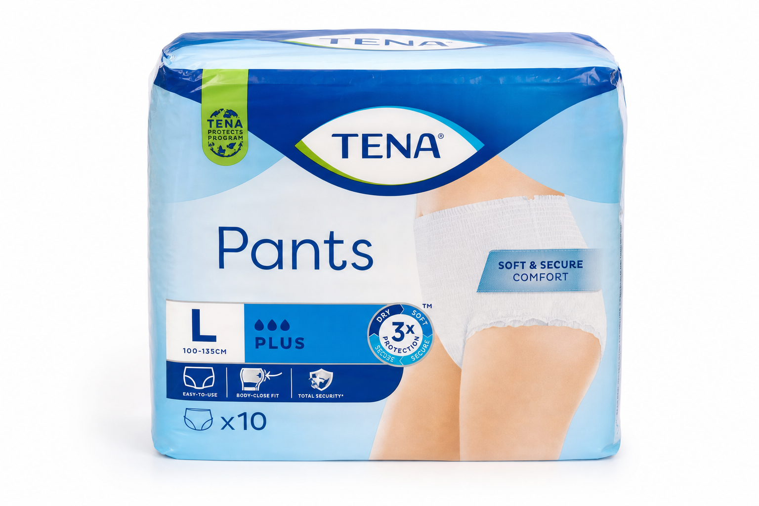 Tena navl.kalh.Pants Plus Large 10ks 792618