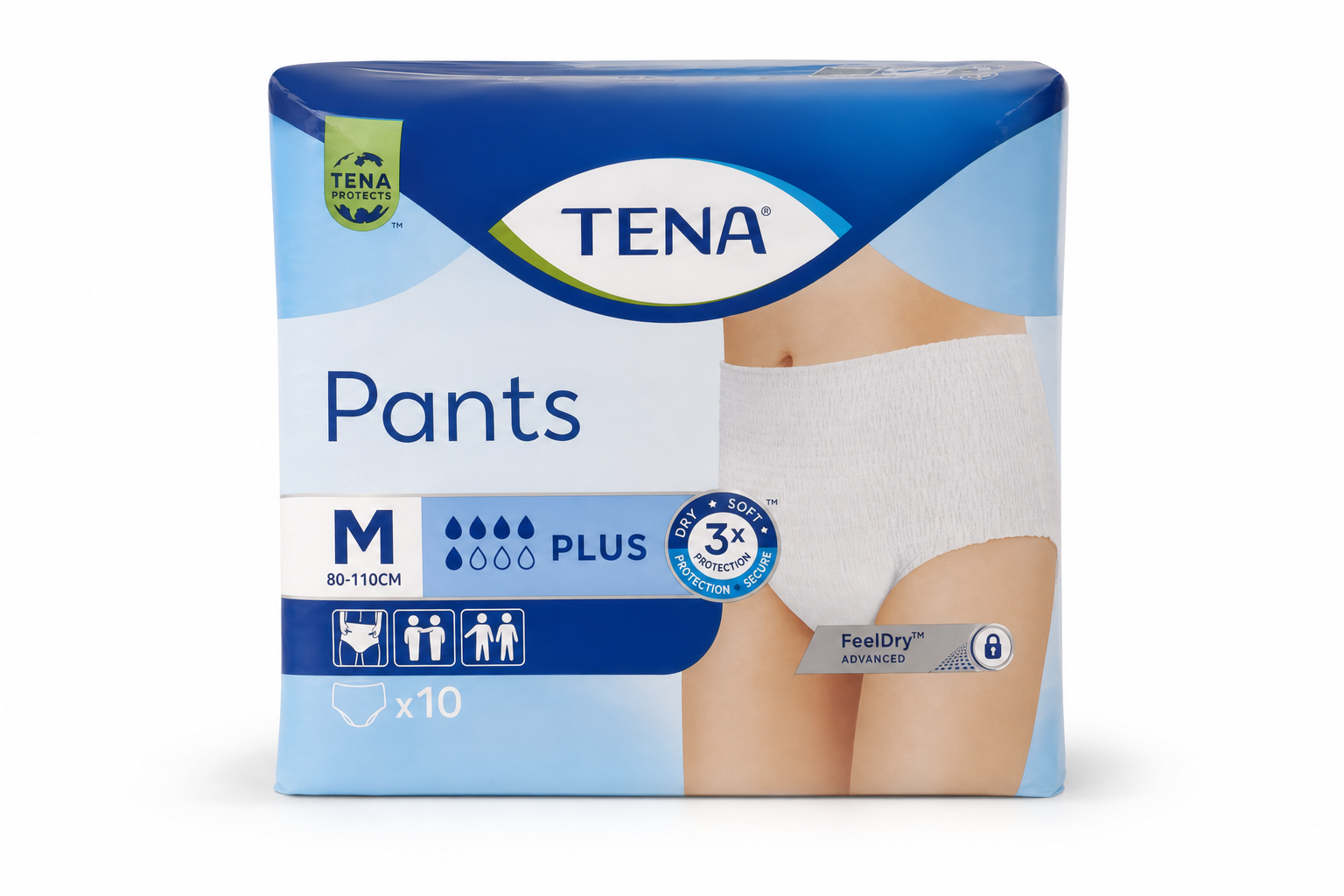 Tena navl.kalh.Pants Plus Medium 10ks 792542
