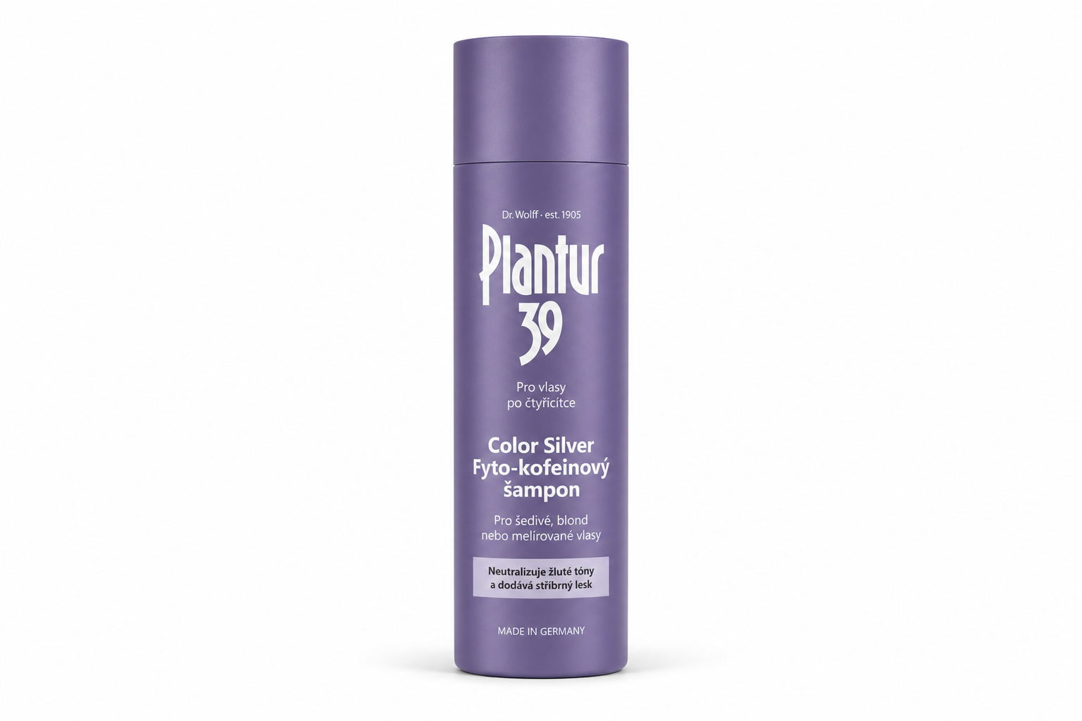 Plantur39 Color Silver Fyto-kofeinový šampon 250ml