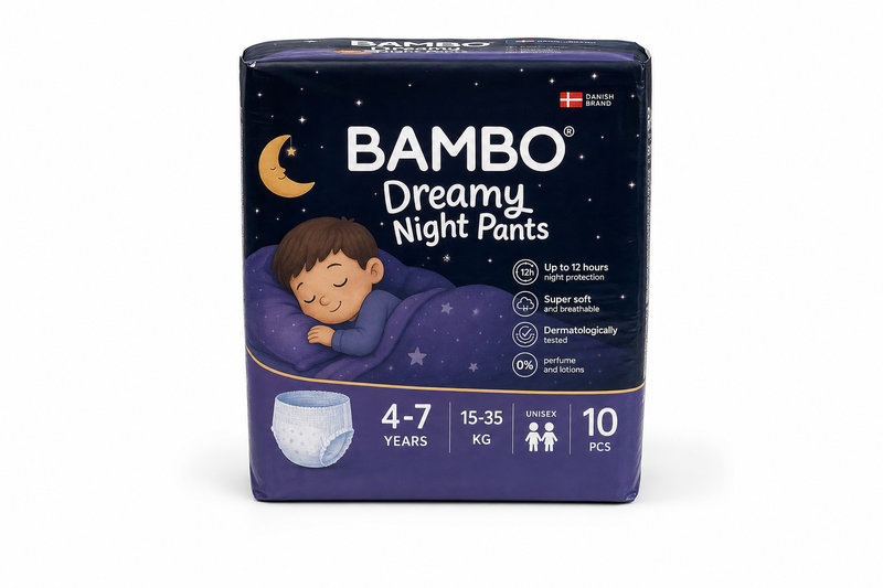 Bambo Dreamy Night Pants 4-7let Unisex 15-35kg 10ks