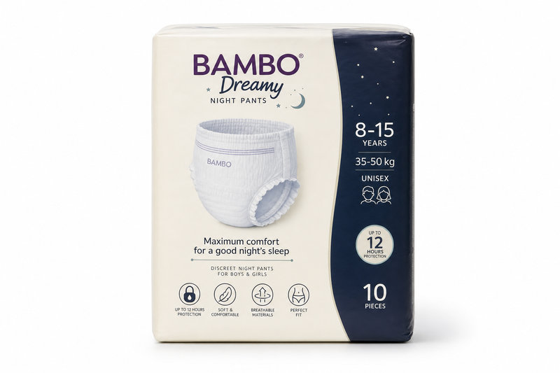 Bambo Dreamy Night Pants 8-15let Unisex 35-50kg 10ks