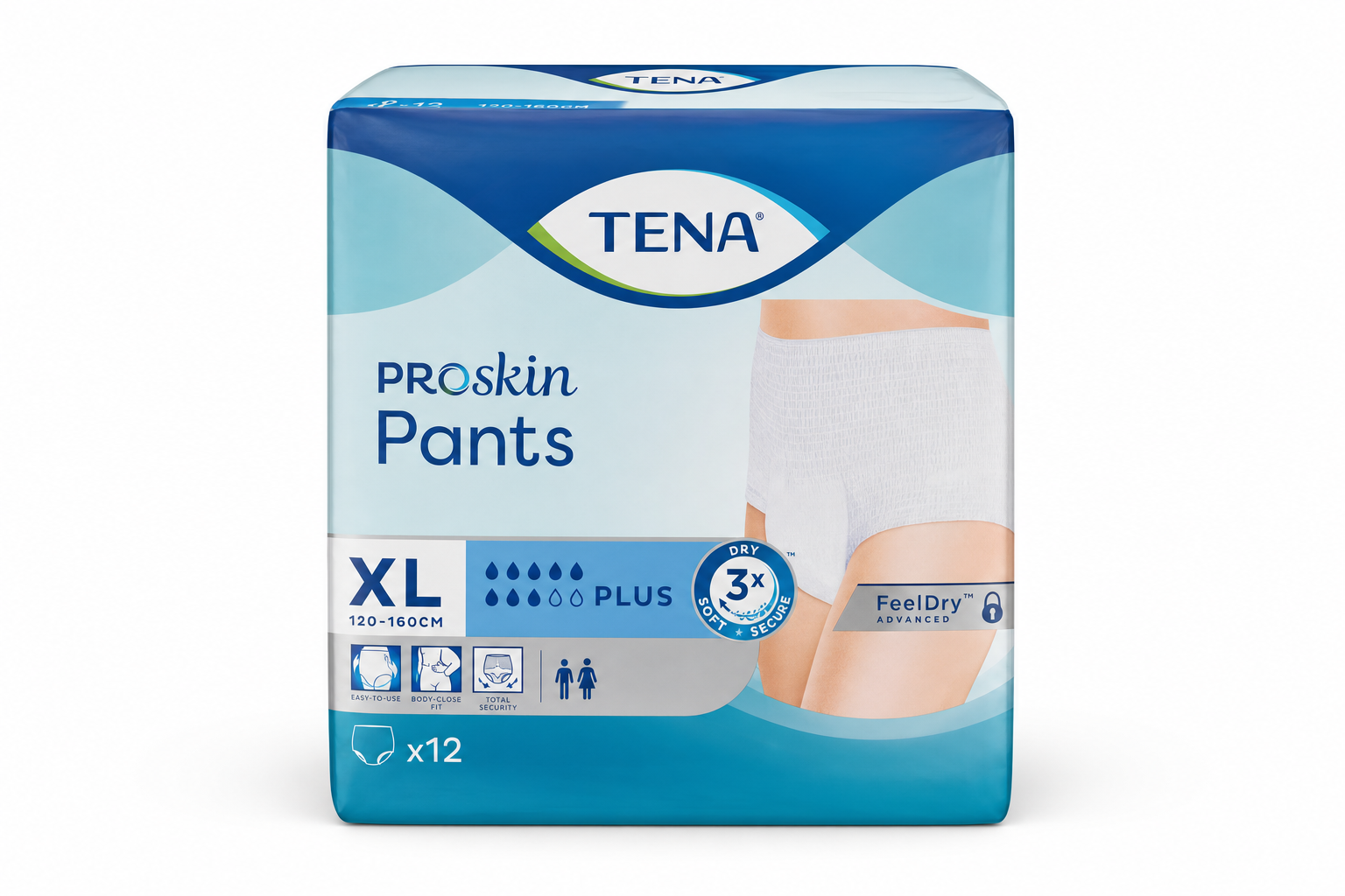Tena navl.kalh.Pants Plus XL 12ks 792711/792715