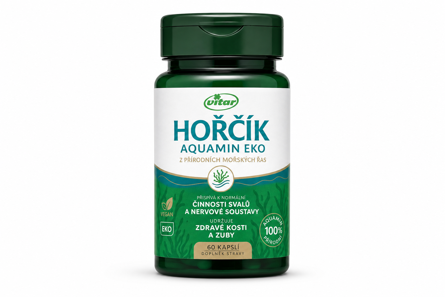 VITAR Hořčík Aquamin EKO cps.60