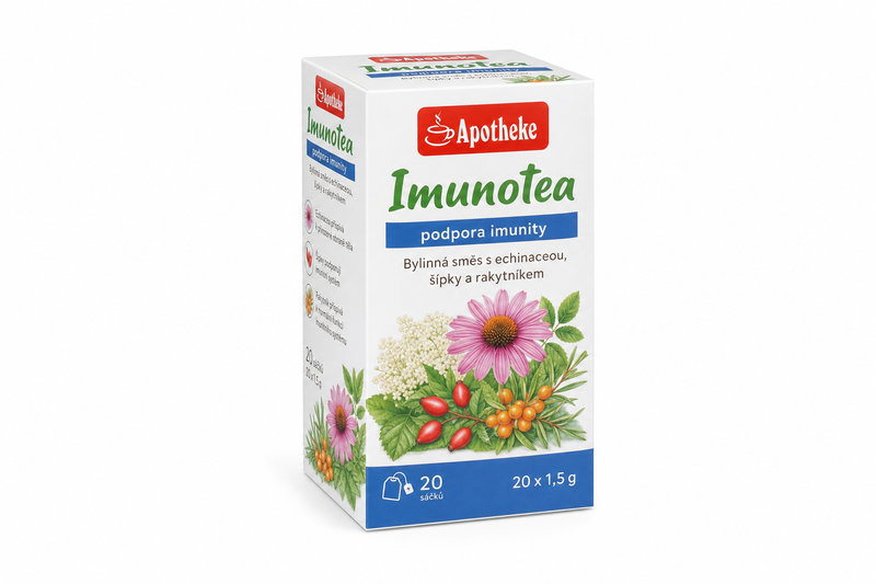 Čaj Apotheke Imunotea podpora imunity čaj 20x1.5g