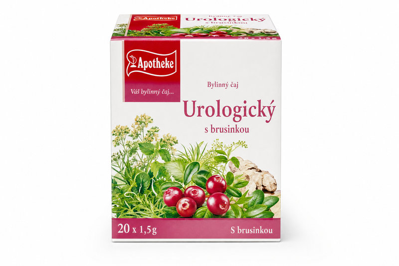Čaj Apotheke Urologický čaj s brusinkou 20x1.5g