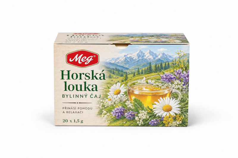 Horská louka 20x1.5g -Meg
