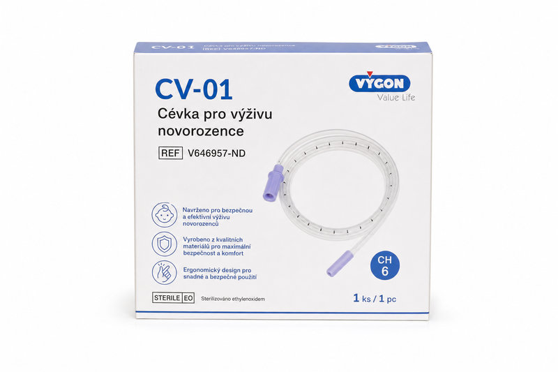 Cévka pro výživu novorozence CV-01 V646957-ND
