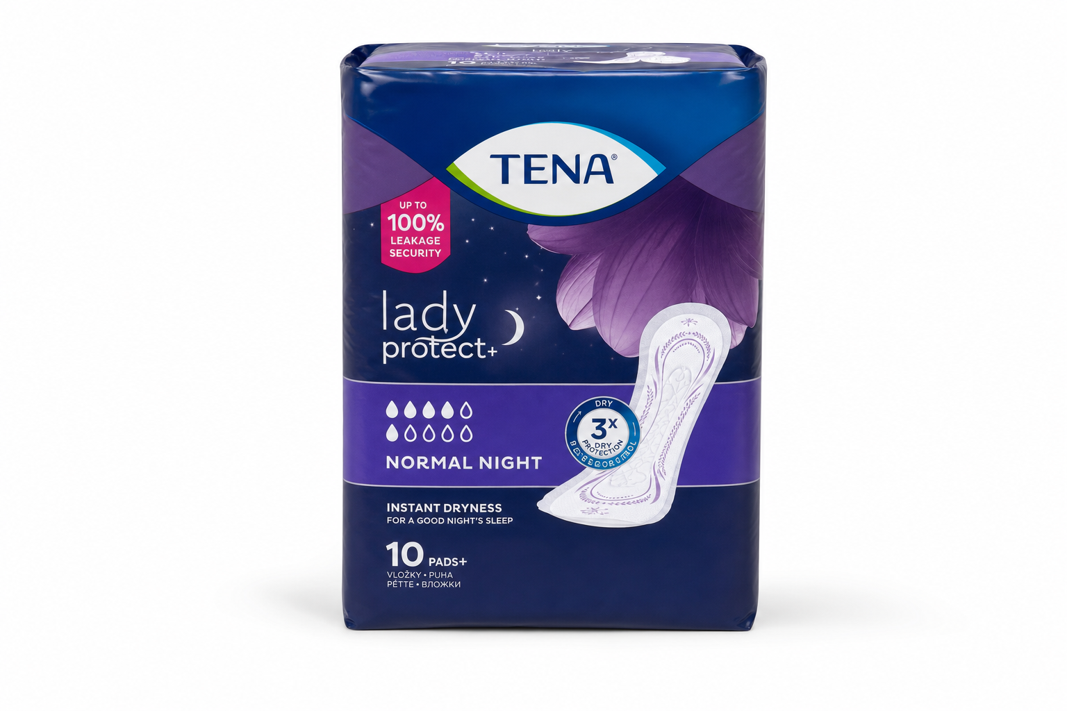 TENA vložky Lady Normal Night 10ks 760765