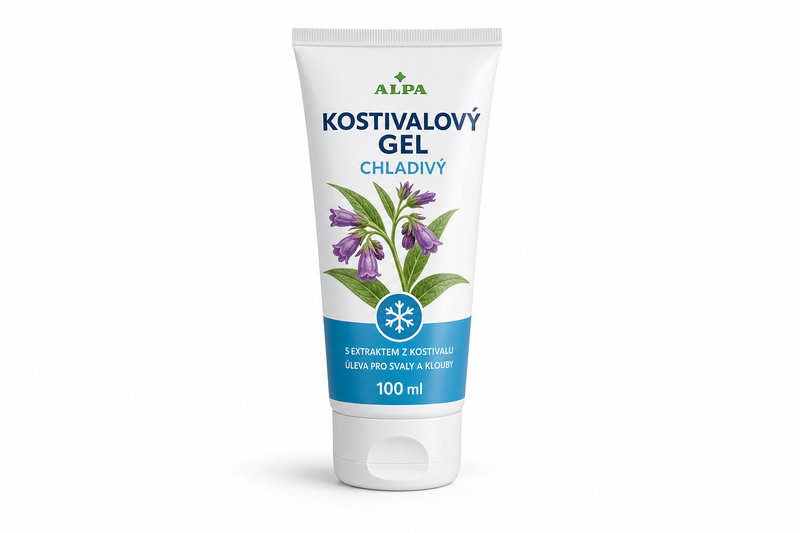 Kostivalový gel chladivý 100ml