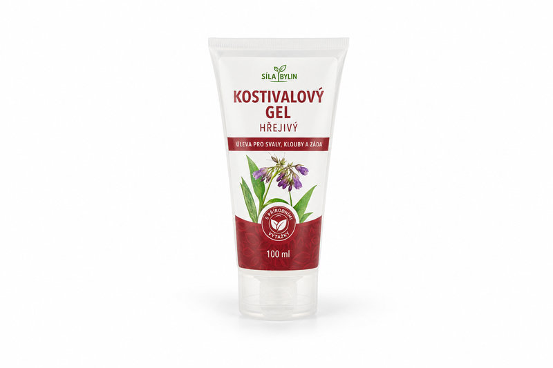 Kostivalový gel hřejivý 100ml