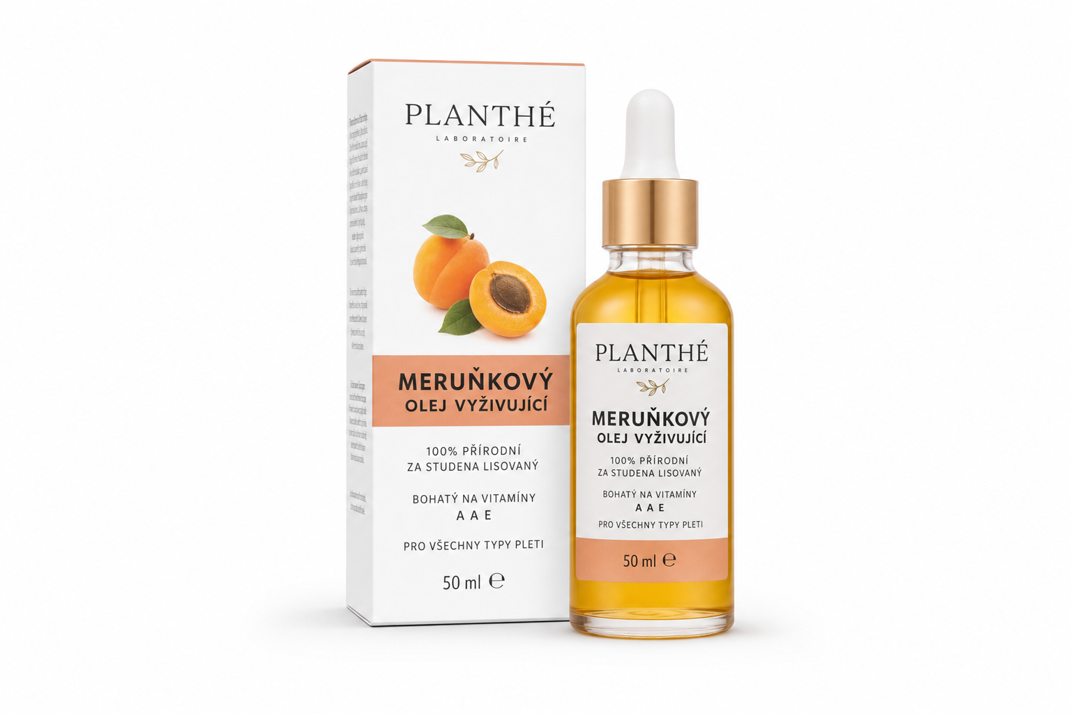 PLANTHÉ Meruňkový olej vyživující 50 ml