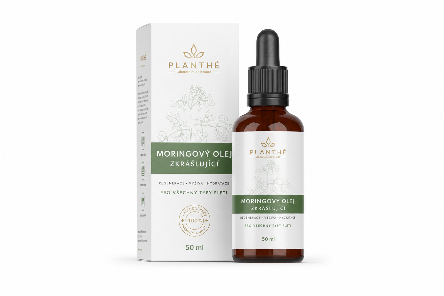 PLANTHÉ Moringový olej zkrášlující 50 ml