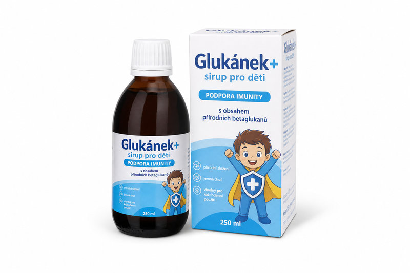 Glukánek+ sirup pro děti 250ml
