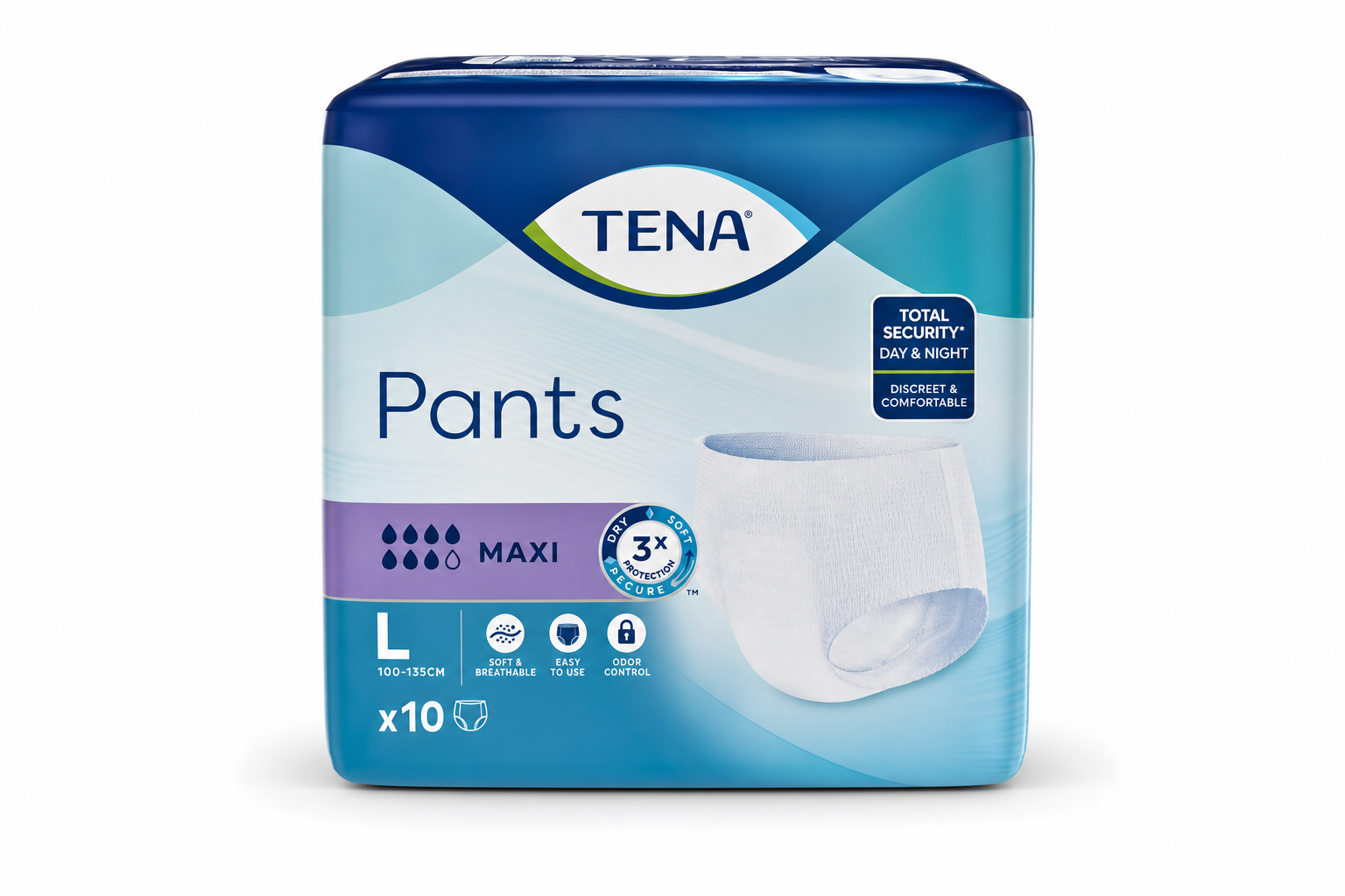Tena navl.kalh.Pants Maxi Large 10ks 794623