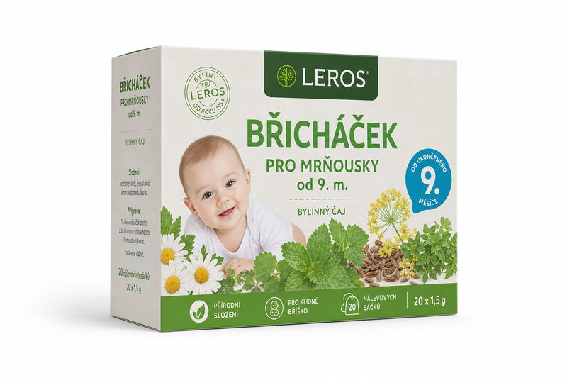 Čaj Břicháček pro mrňousky od 9.m. n.s.20x1.5g